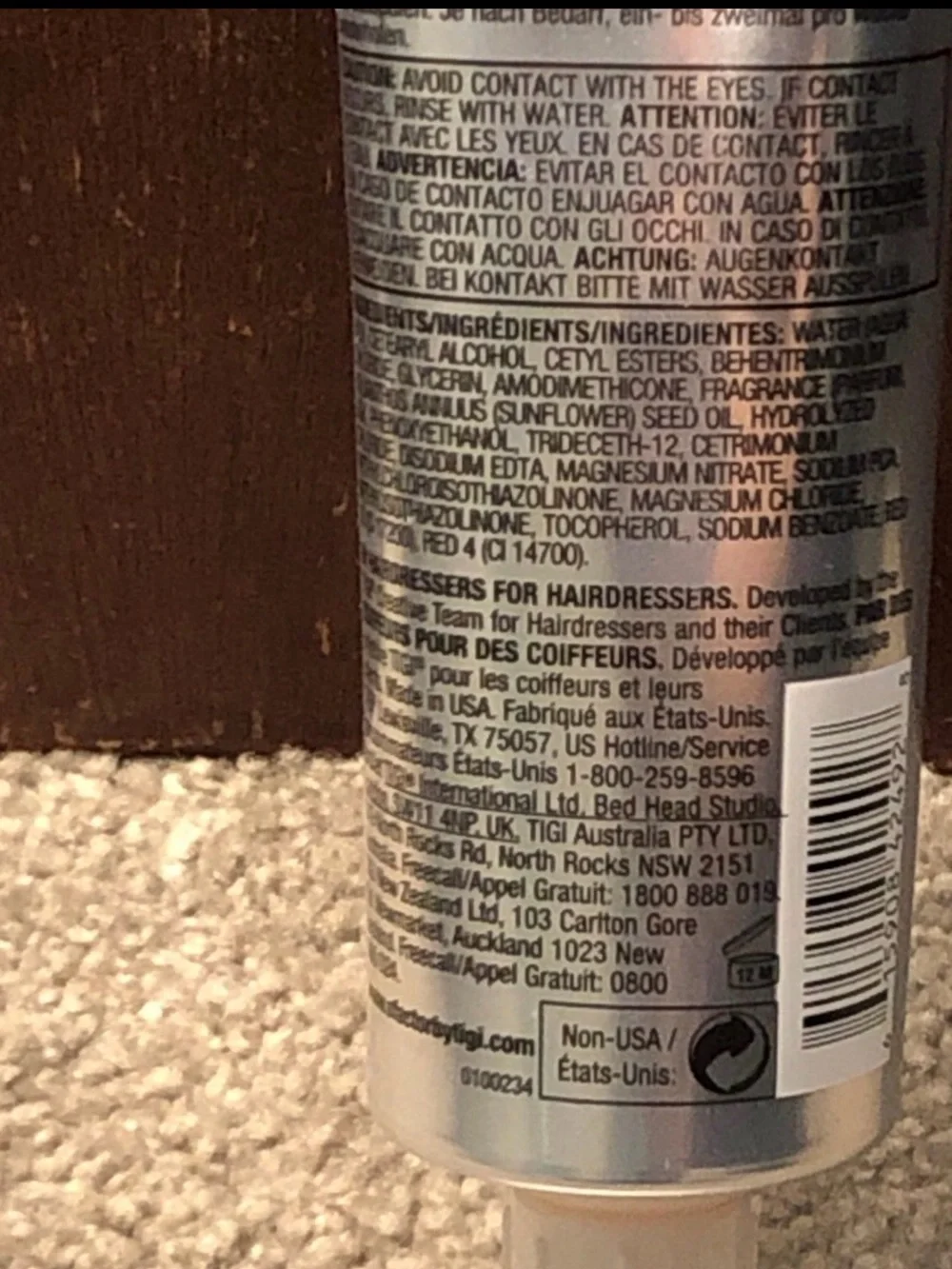 TIGI S-Factor Serious Conditioner, Sensational Repair For Damaged Hair, 5.07oz